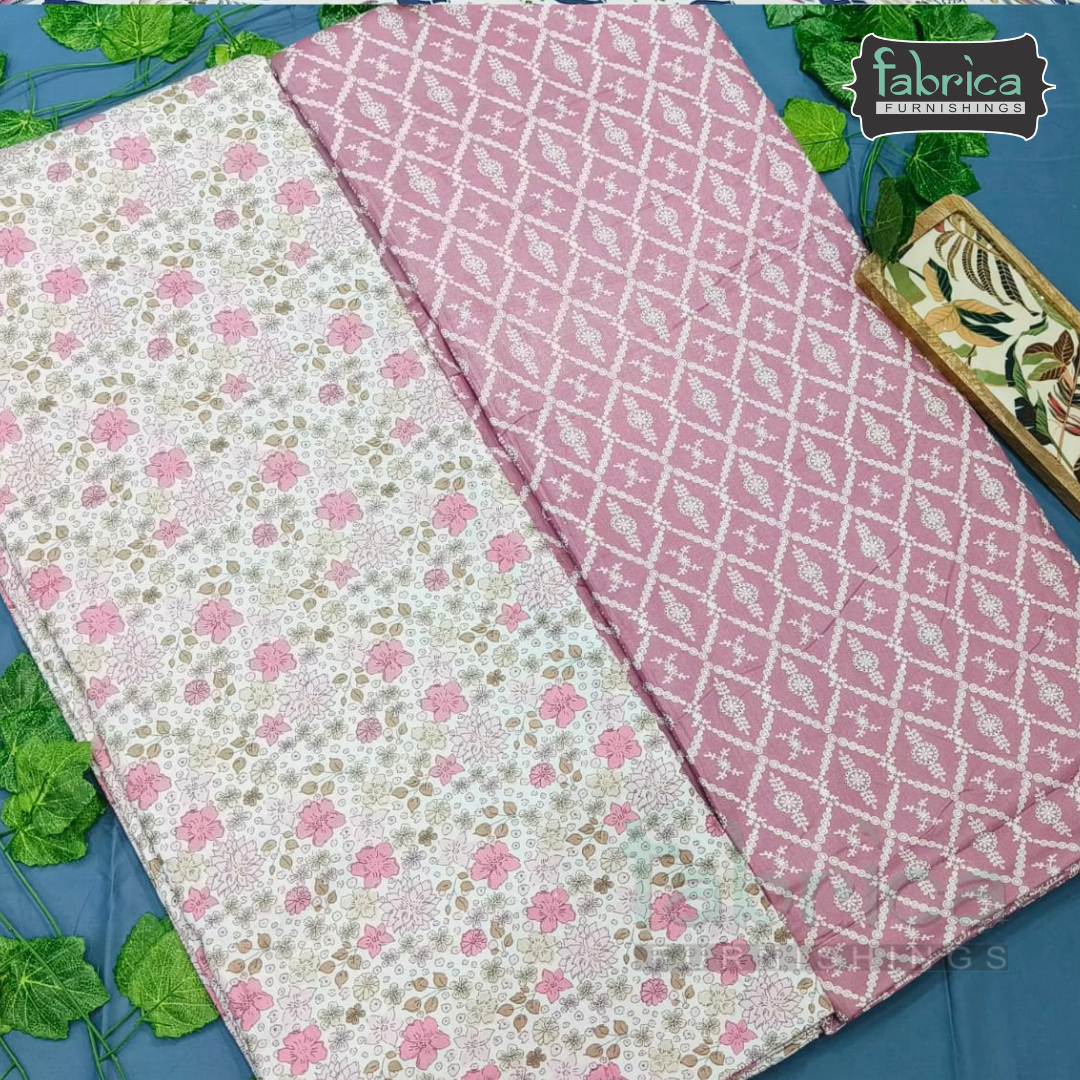 Navrang Pure Cotton Soothing Single Duvet  Pair (TEHAR)