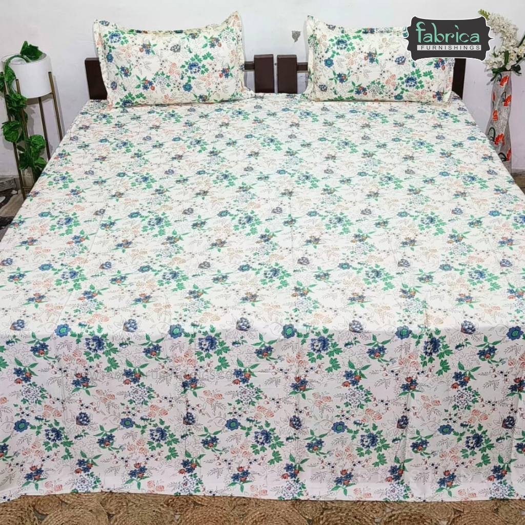 Glory Pure Cotton Premium King Size Bedsheet