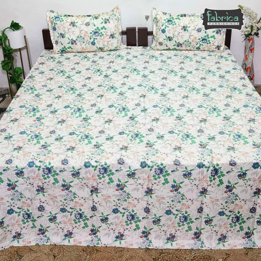 Glory Pure Cotton Premium King Size Bedsheet