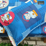 Fabby Home cartoon Print Cotton Double Bedsheet