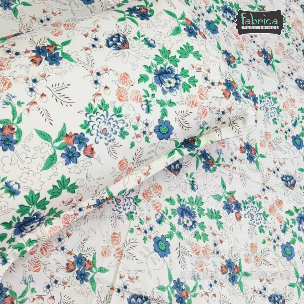 Glory Pure Cotton Premium King Size Bedsheet