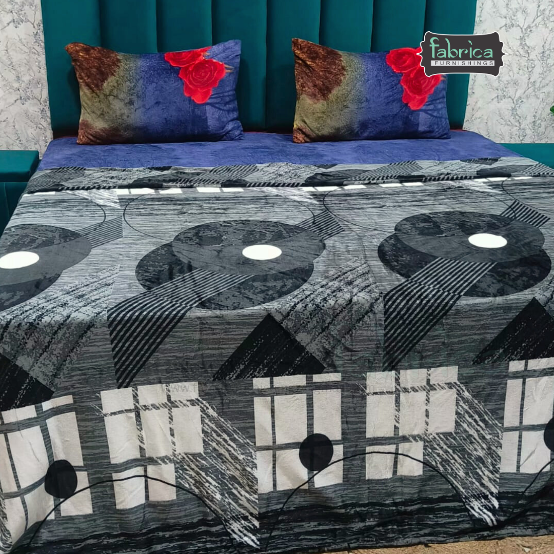 Snow Soft  Printed Premium Double Bed Cozy Duvet Cover