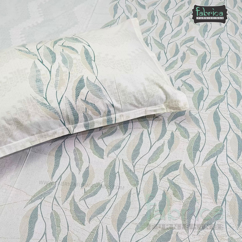 Sengol Super King Size Pure Cotton Printed Bedsheet Set