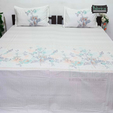 Sengol Super King Size Pure Cotton Printed Bedsheet Set