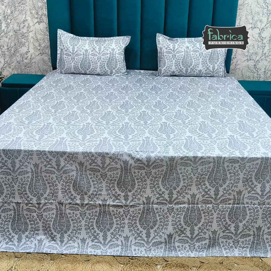 Glory Pure Cotton Premium King Size Bedsheet