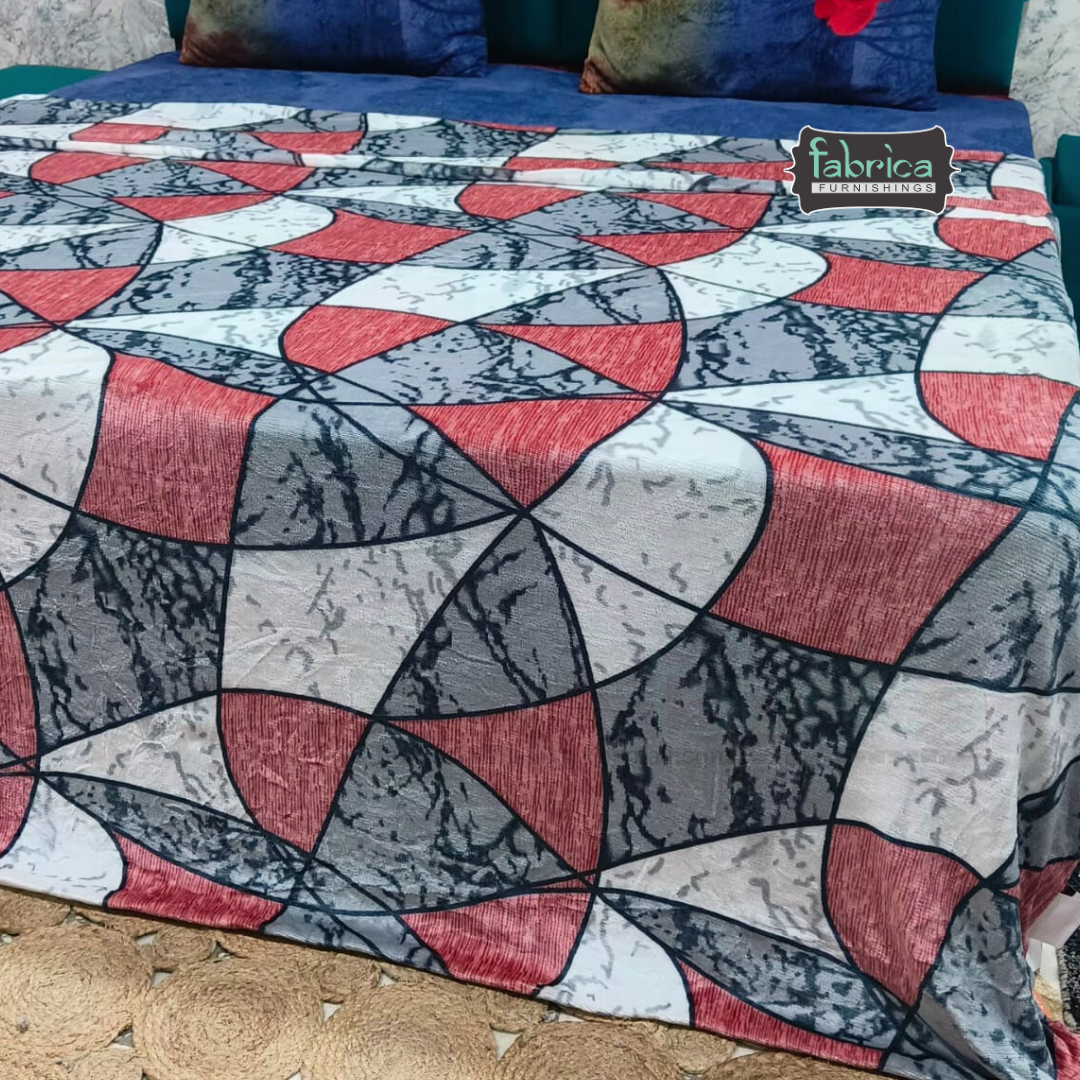 Snow Soft  Printed Premium Double Bed Cozy Duvet Cover