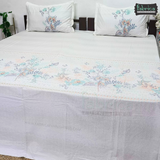 Sengol Super King Size Pure Cotton Printed Bedsheet Set