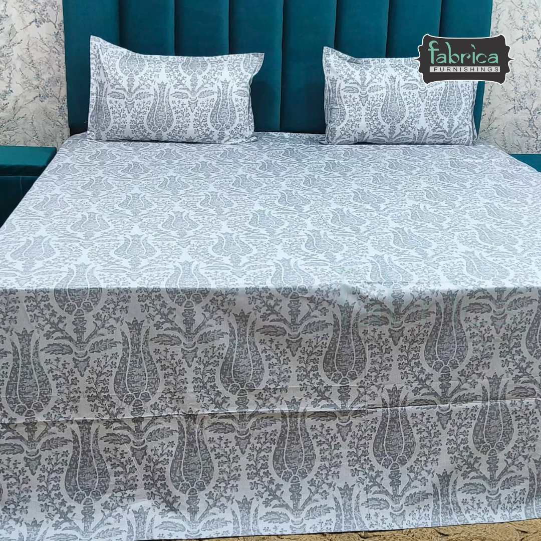 Glory Pure Cotton Premium King Size Bedsheet