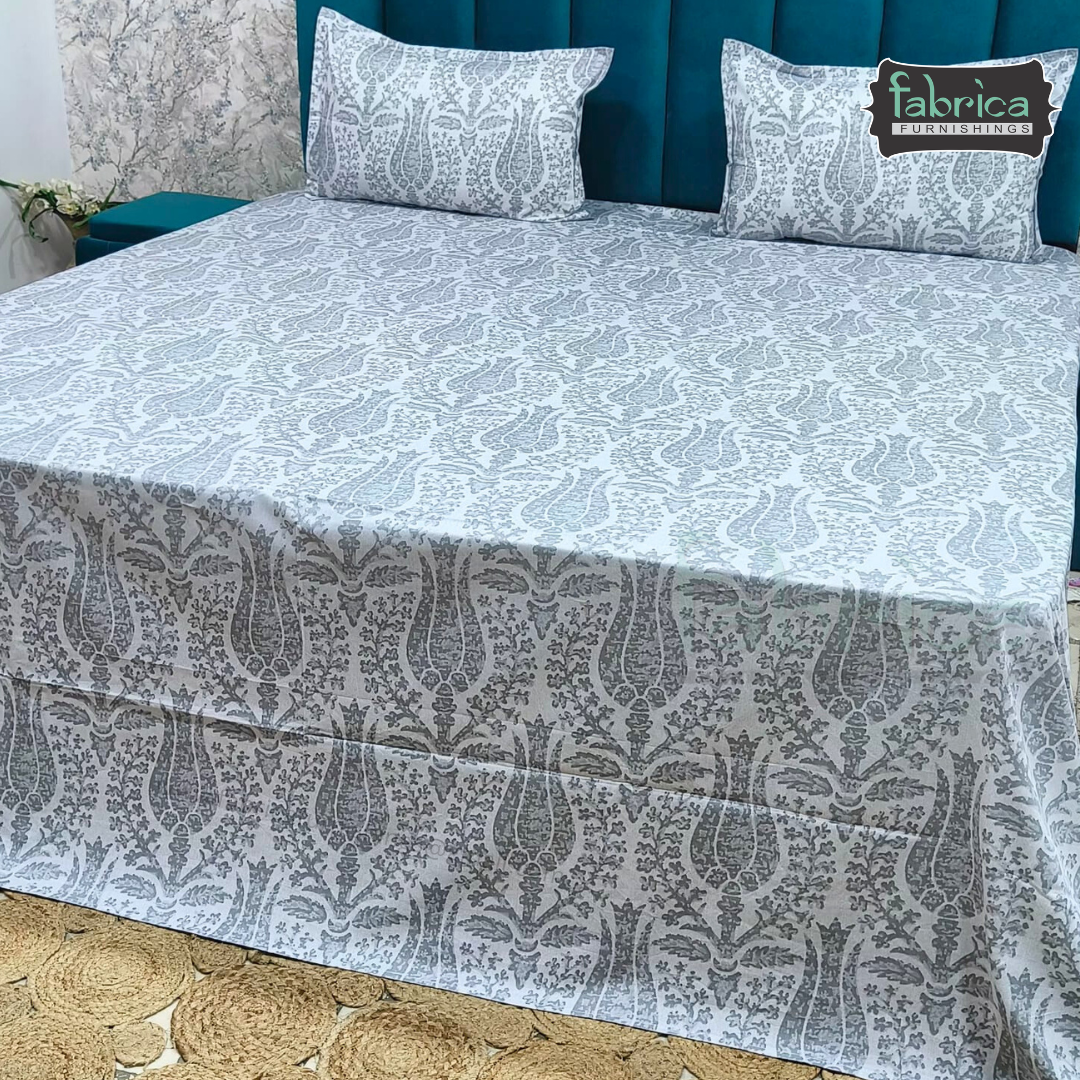 Glory Pure Cotton Premium King Size Bedsheet