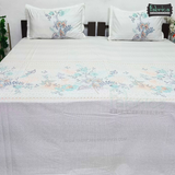 Sengol Super King Size Pure Cotton Printed Bedsheet Set