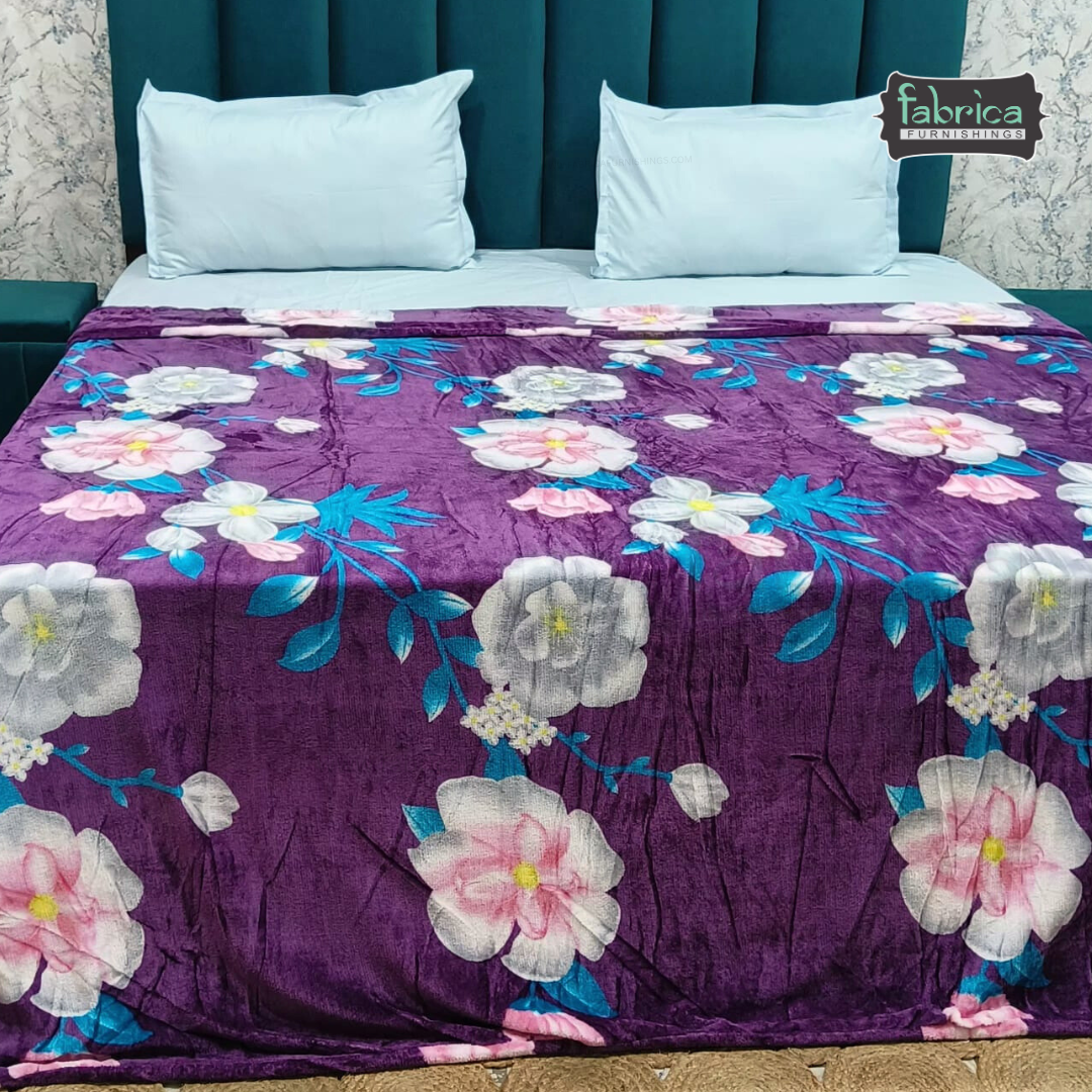 Snow Soft  Printed Premium Double Bed Cozy Duvet Cover