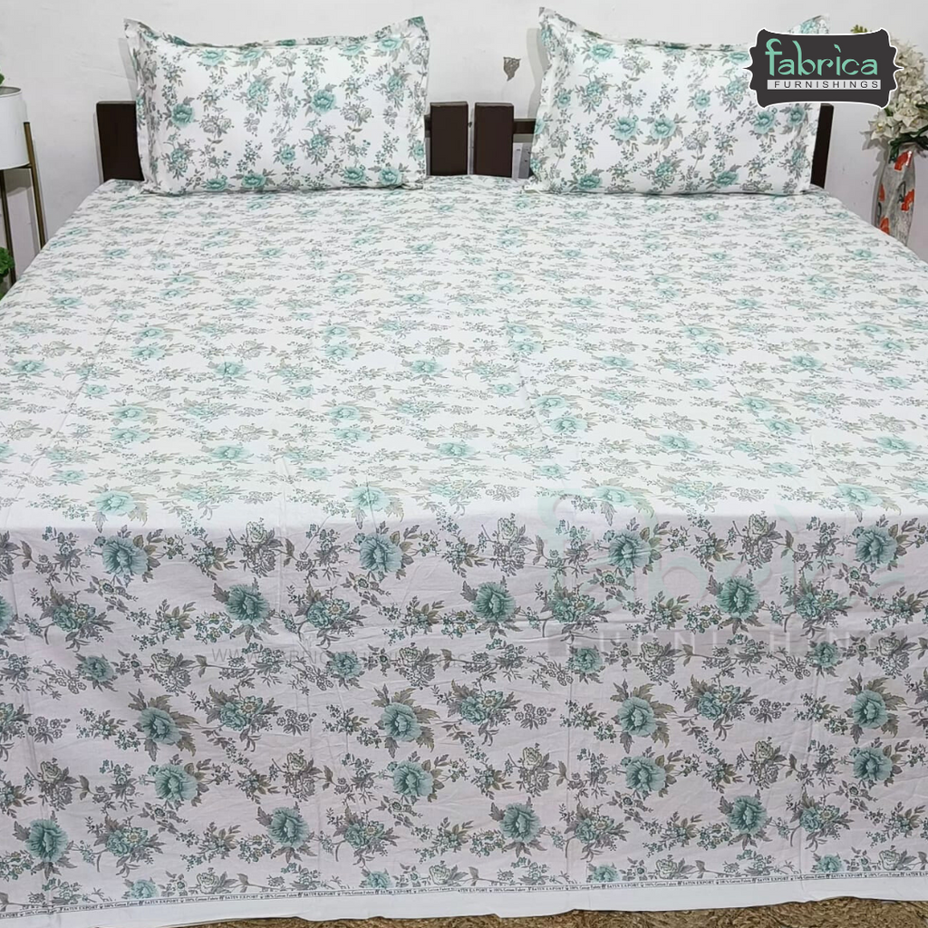Glory Pure Cotton Premium King Size Bedsheet
