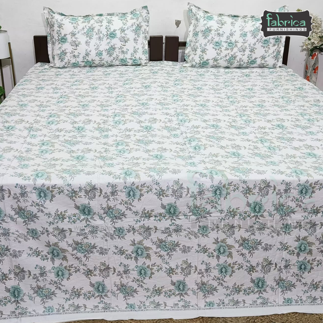 Glory Pure Cotton Premium King Size Bedsheet
