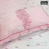 Luxury  Designer Cotton Embroider King Size Bed Sheets