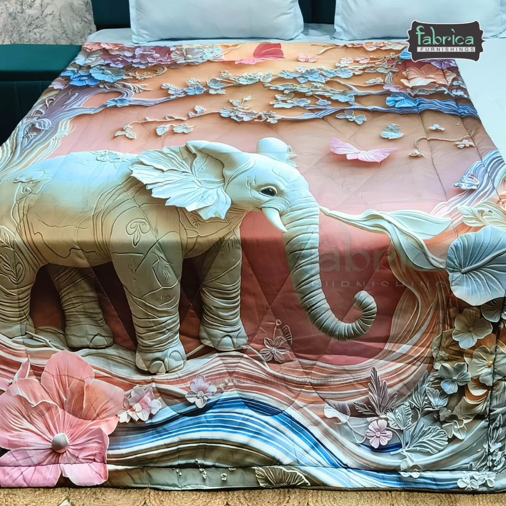 Magical 7 D Kids Prints Premium Single Bed Fluffy Comforter