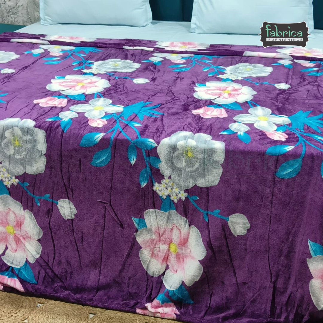 Snow Soft  Printed Premium Double Bed Cozy Duvet Cover