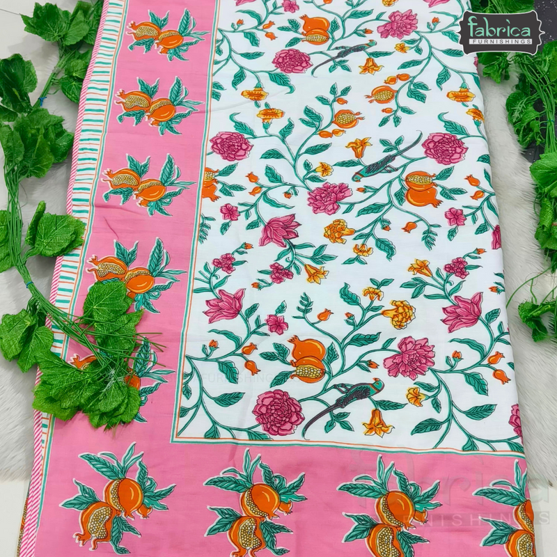 Jharoka Mul Cotton Double Bed Dohars