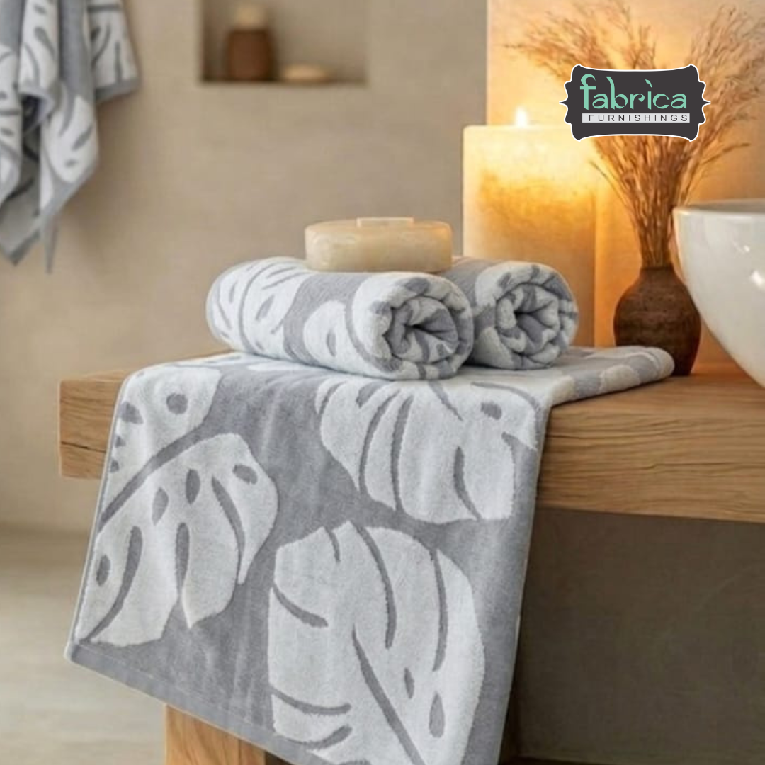 Comfort loom 400 GSM Imported Soft & Absorbent Embossed Bath Towel