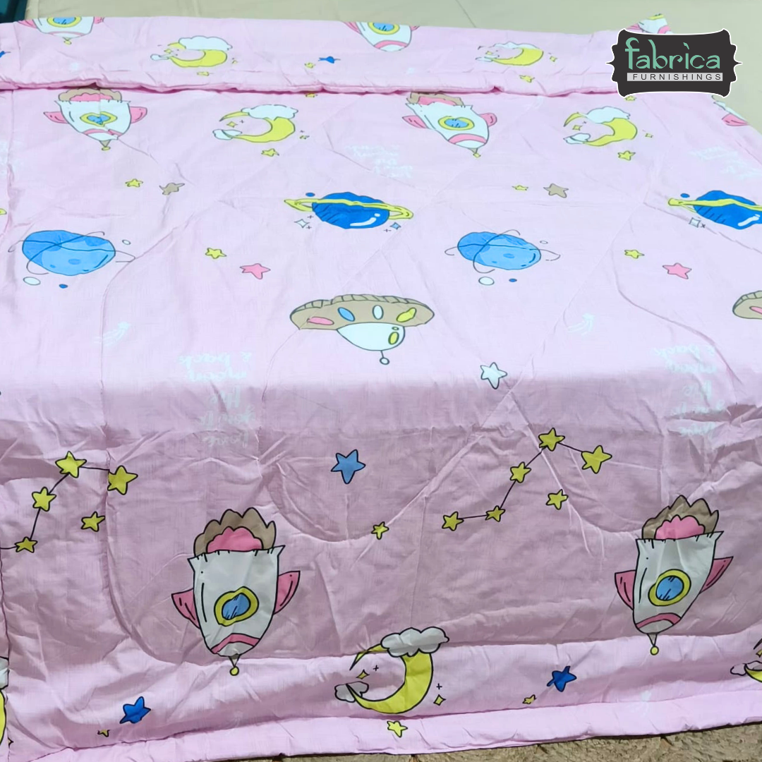Cartoon Print Single bed Comforter(Quilt)