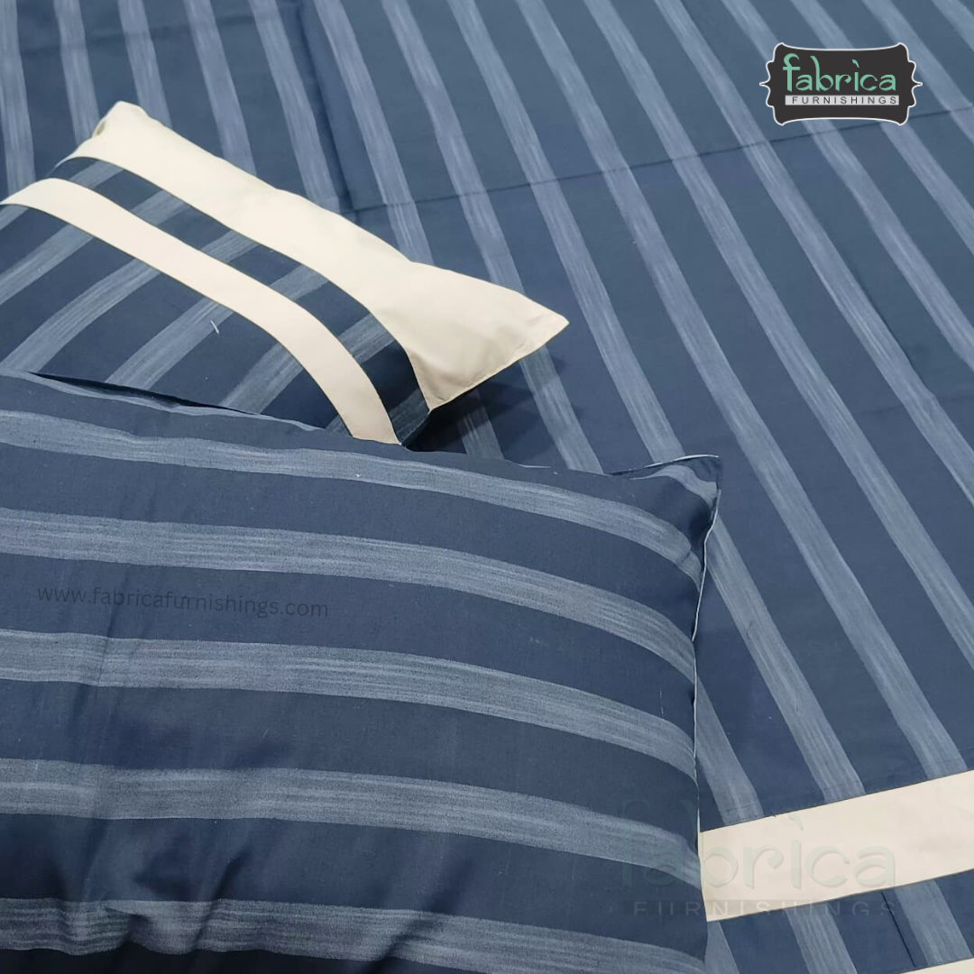 Fabby Decor Designer Mix & Match  Kingsize Printed Pure Cotton Bedsheet