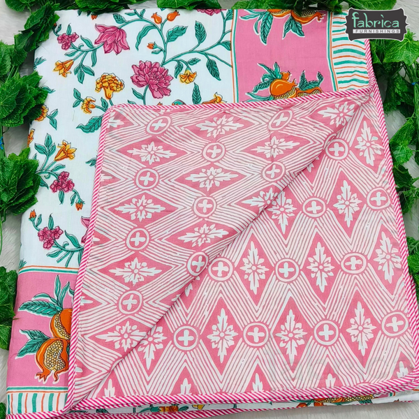 Jharoka Mul Cotton Double Bed Dohars