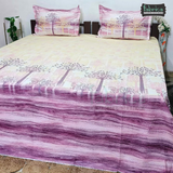 Sengol Super King Size Pure Cotton Printed Bedsheet Set