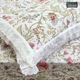 Traditional Anokhi Prints Pure Cotton King Size Lacework  Bedsheet