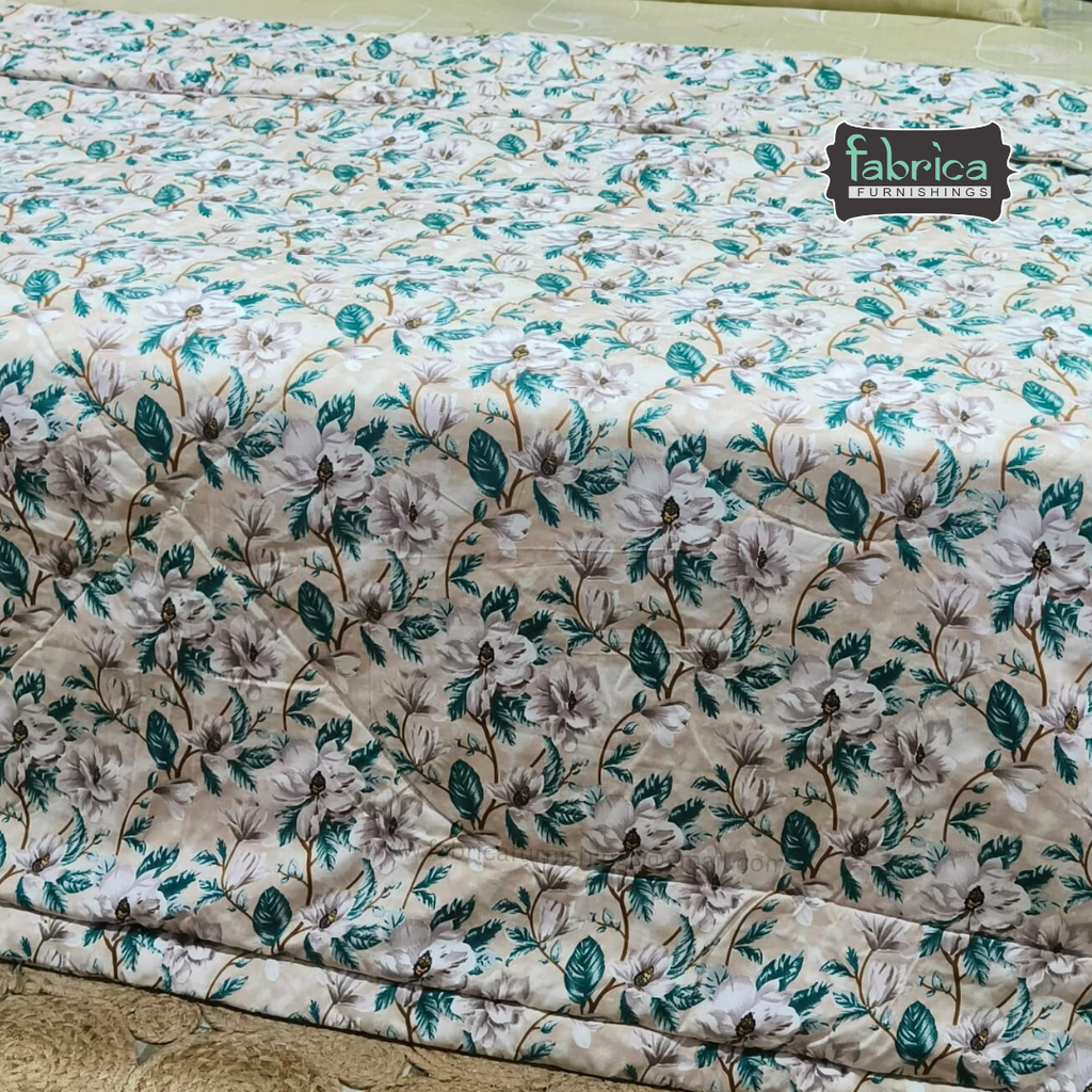 Cloudnest King Size Printed Reversible Comforter/ Quilt