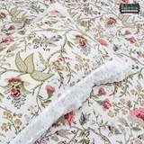 Traditional Anokhi Prints Pure Cotton King Size Lacework  Bedsheet