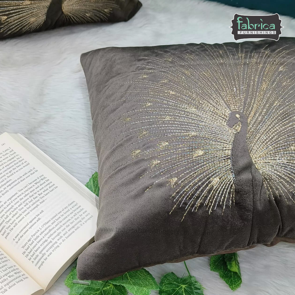 Anita's Royal Embroidered Designer Cushion cover 5 Pcs Set