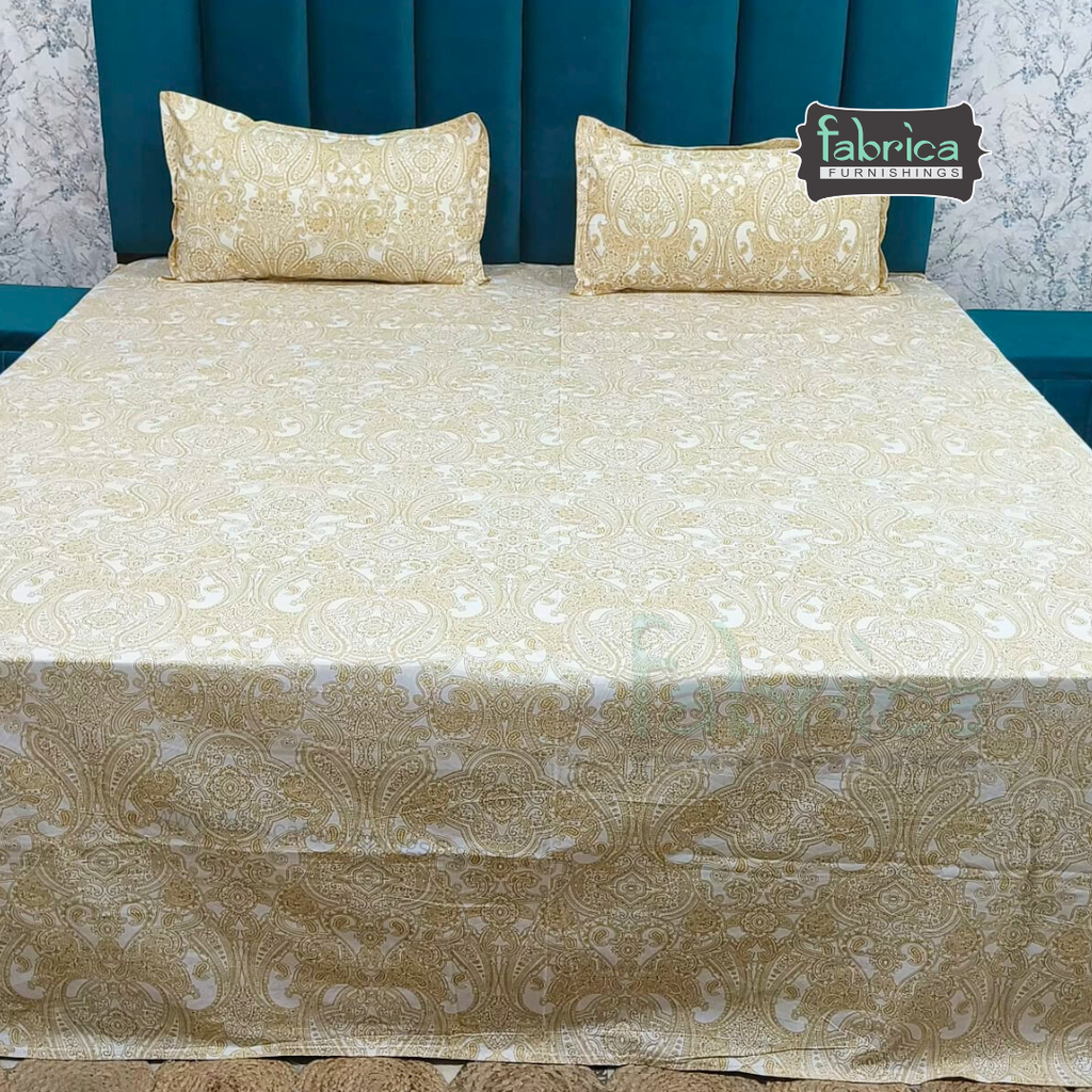 Glory Pure Cotton Premium King Size Bedsheet