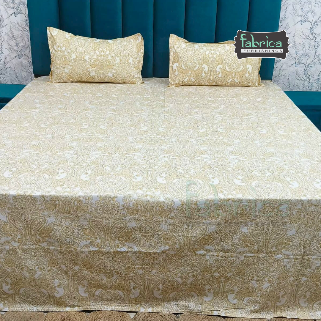 Glory Pure Cotton Premium King Size Bedsheet