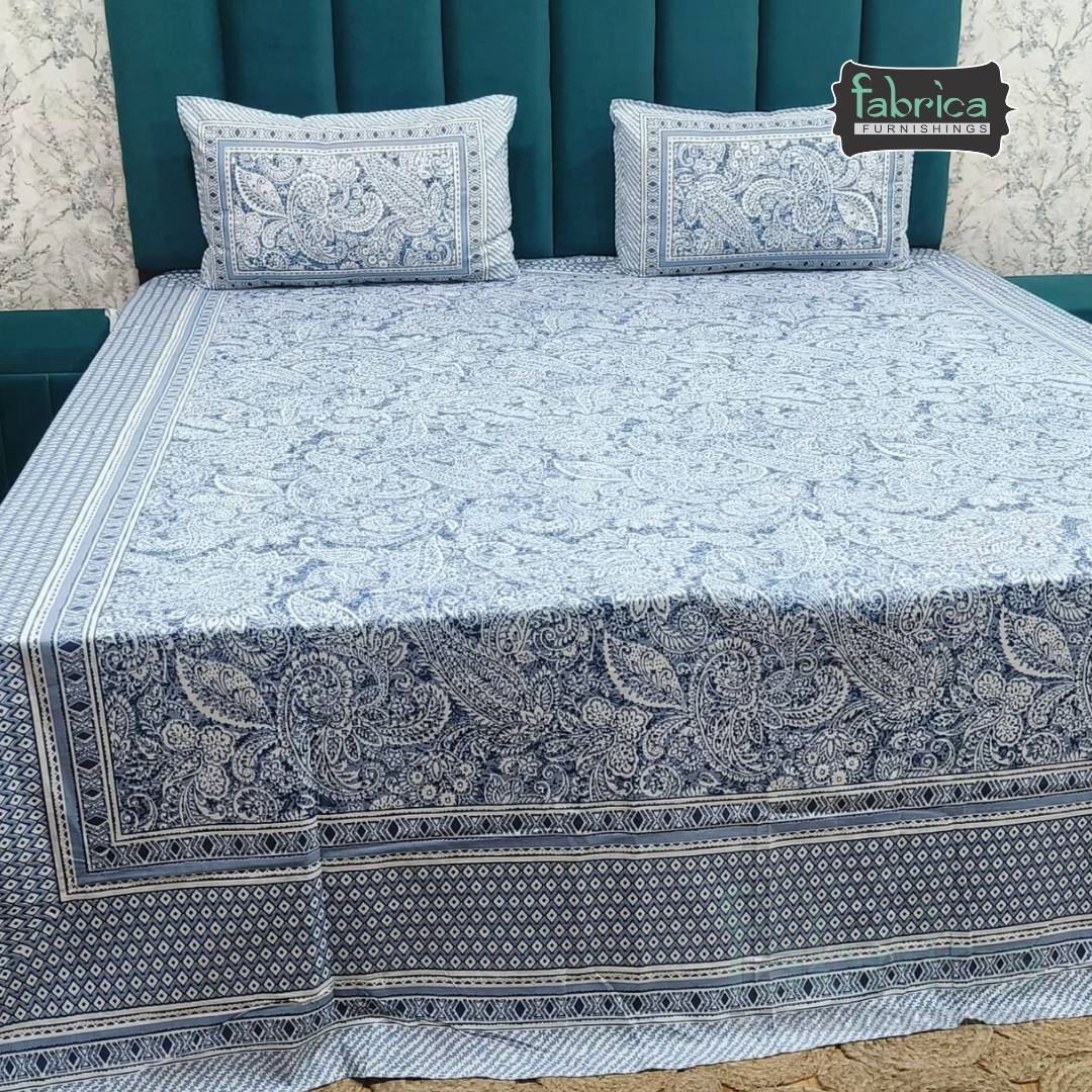 Royal Rajasthani Printed Pure Cotton Double BedSheet