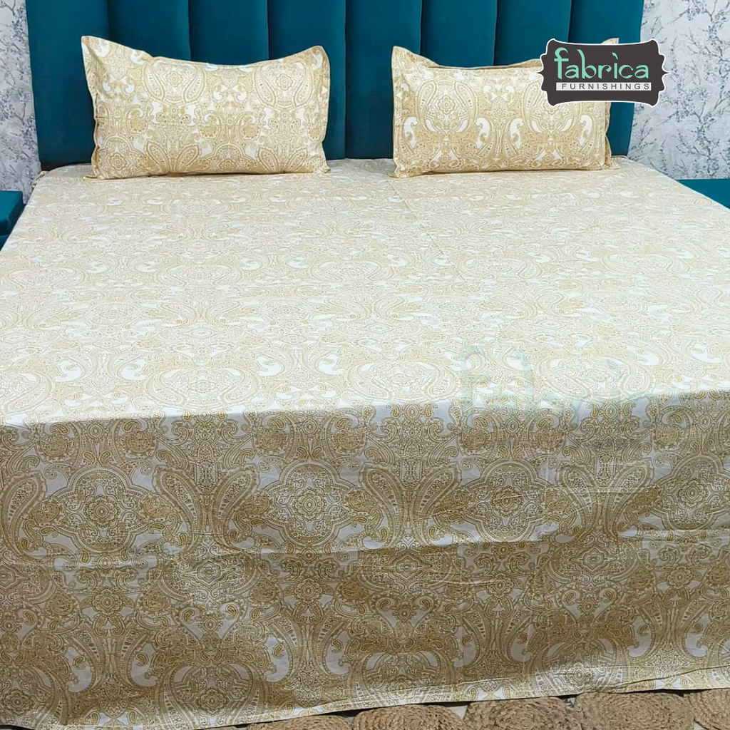 Glory Pure Cotton Premium King Size Bedsheet