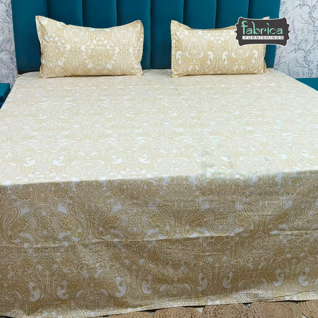 Glory Pure Cotton Premium King Size Bedsheet