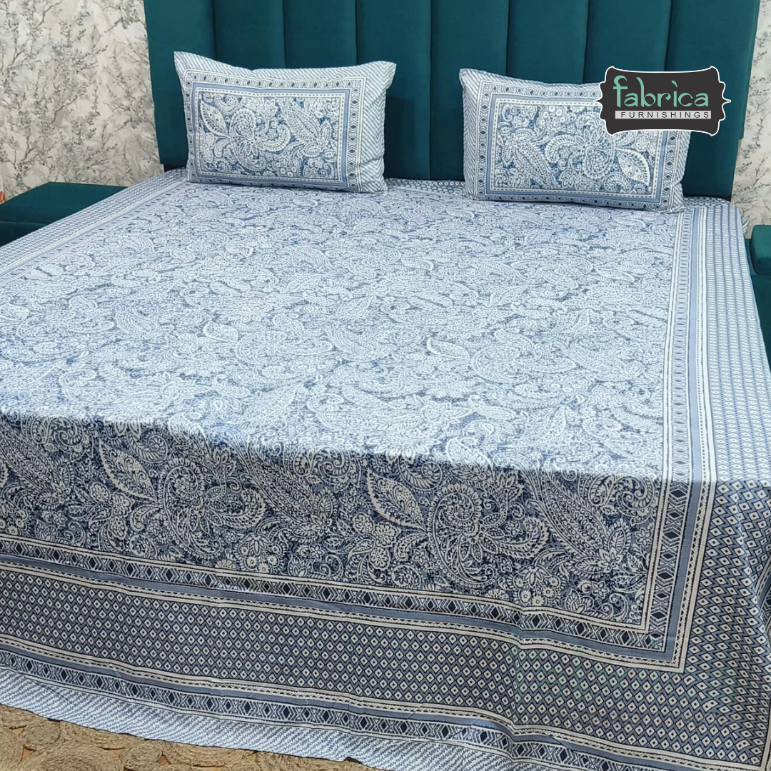 Royal Rajasthani Printed Pure Cotton Double BedSheet