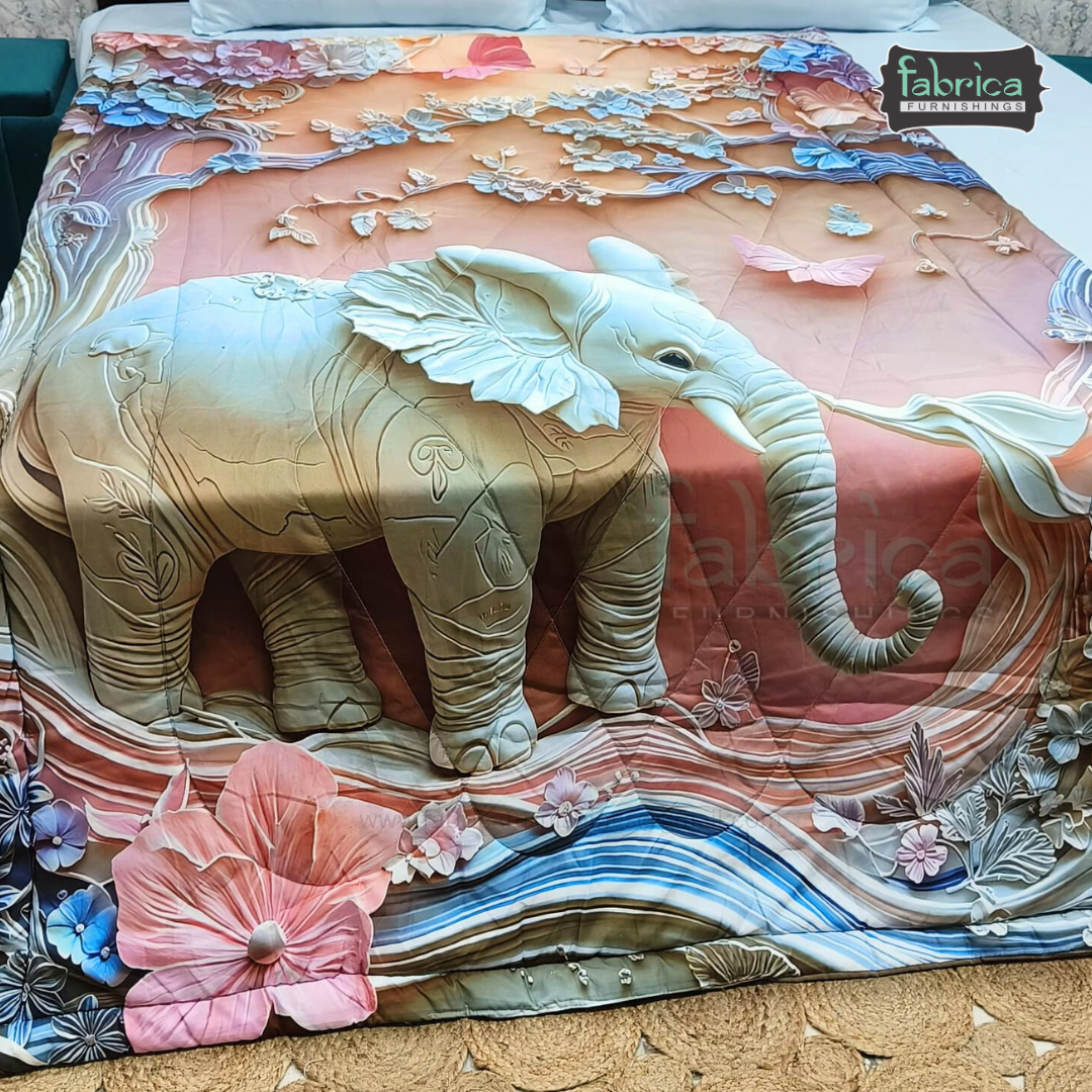 Magical 7 D Kids Prints Premium Single Bed Fluffy Comforter