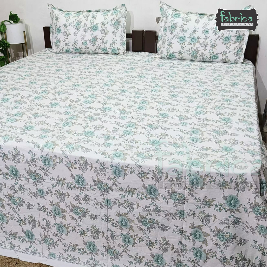 Glory Pure Cotton Premium King Size Bedsheet