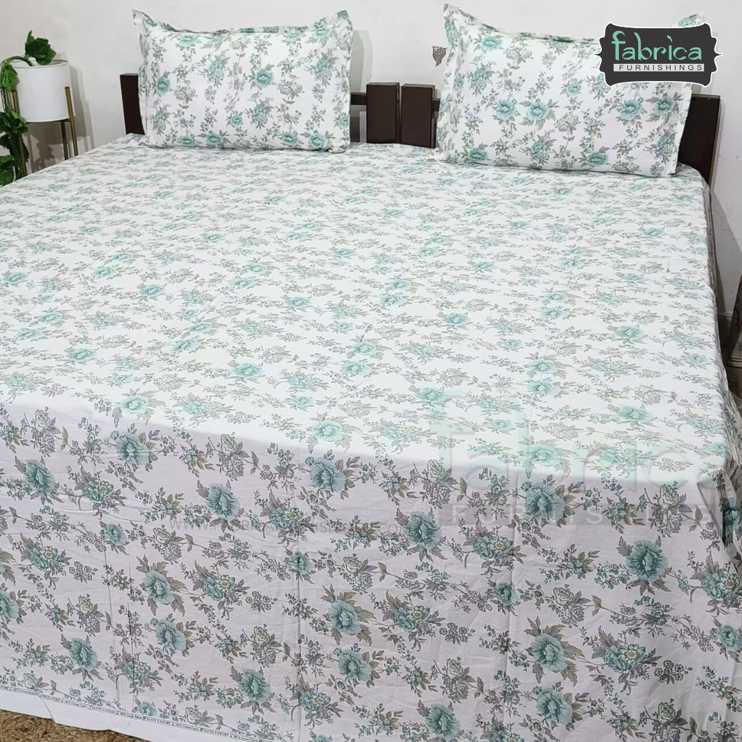 Glory Pure Cotton Premium King Size Bedsheet