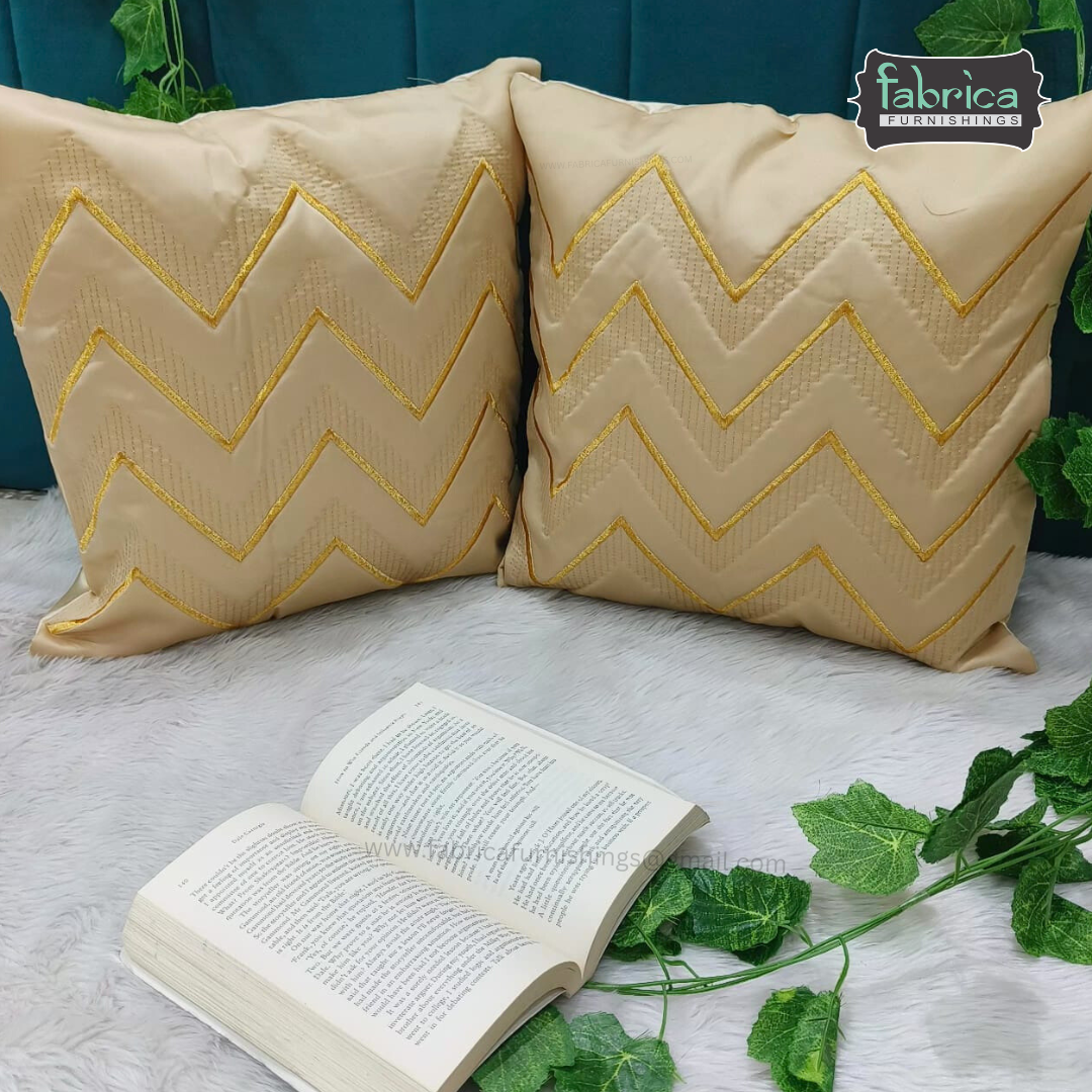 Anita's Royal Embroidered Designer Cushion cover 5 Pcs Set