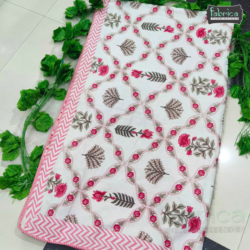 Jharoka Mul Cotton Double Bed Dohars