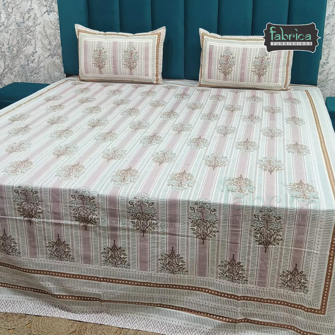 Royal Rajasthani Printed Pure Cotton Double BedSheet