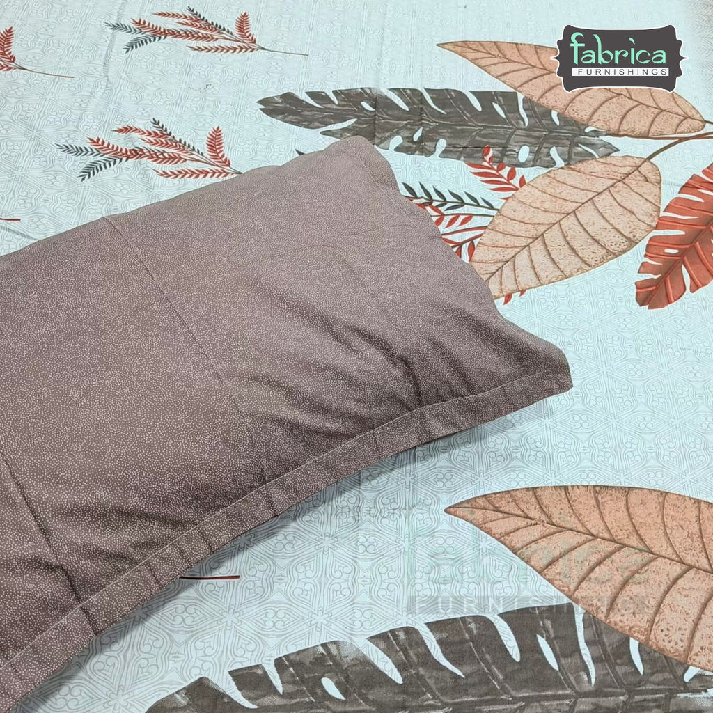 Fabby Home Printed Pure Cotton King Size Bedsheet