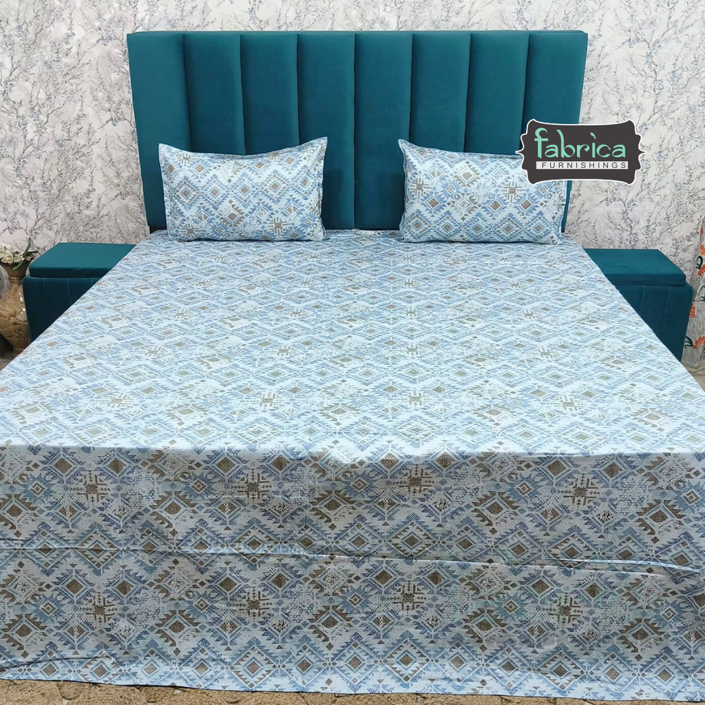 Glory Pure Cotton Premium King Size Bedsheet