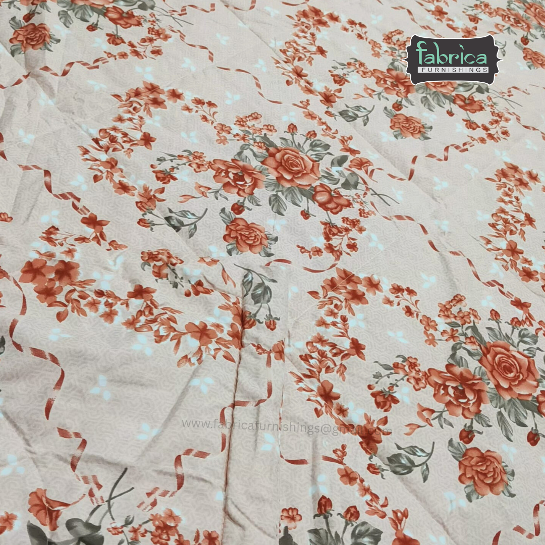 Cloudnest King Size Printed Reversible Comforter/ Quilt