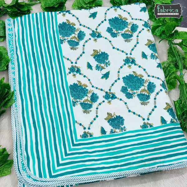 Jharoka Mul Cotton Double Bed Dohars