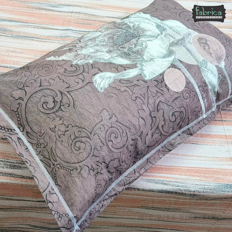 Sengol Super King Size Pure Cotton Printed Bedsheet Set