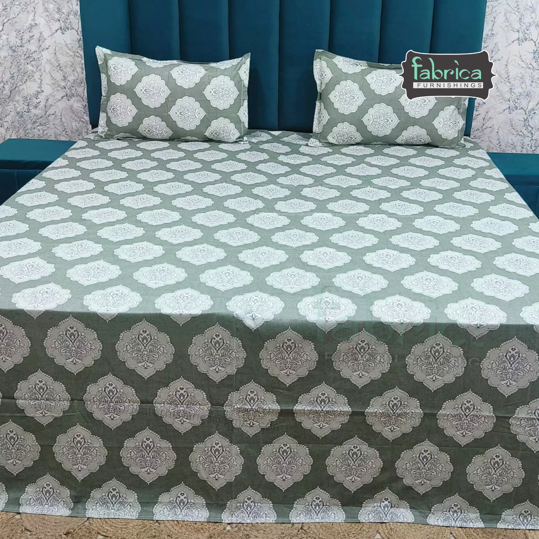 Glory Pure Cotton Premium King Size Bedsheet