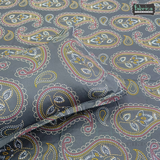Procian premium pure cotton printed king size bedsheet