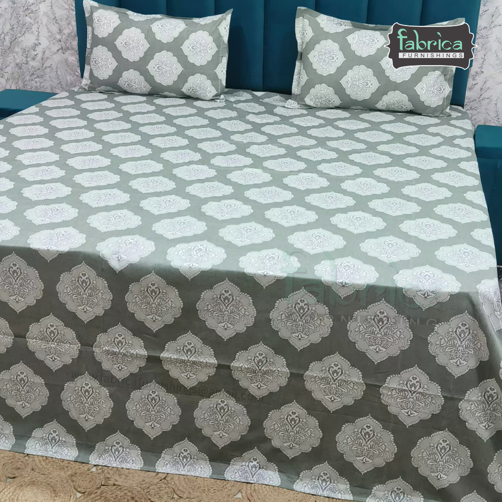 Glory Pure Cotton Premium King Size Bedsheet